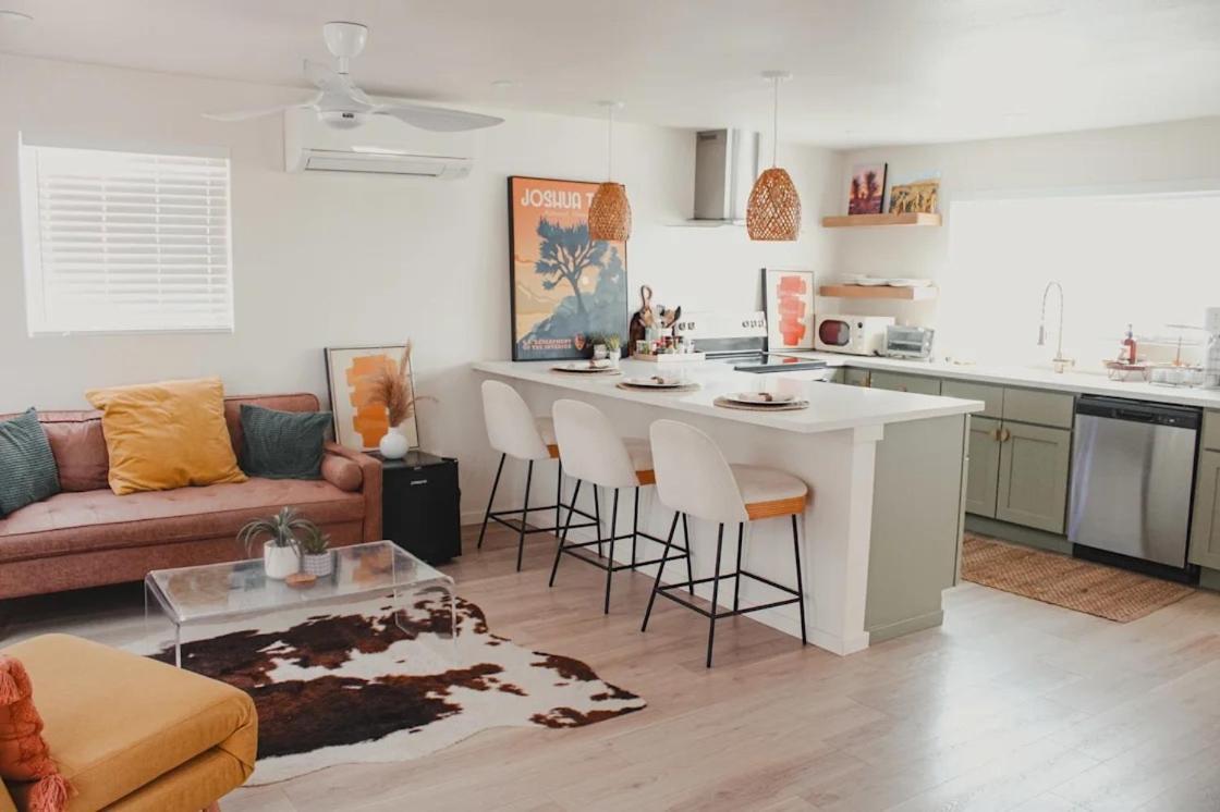 טוונטיניין פאלמס Serene Modern Home Backdoor With Great Wifi, Games, Movies, Patio Seating And Bbq Easy Access To North Joshua Tree National Park In 10 Minutes מראה חיצוני תמונה